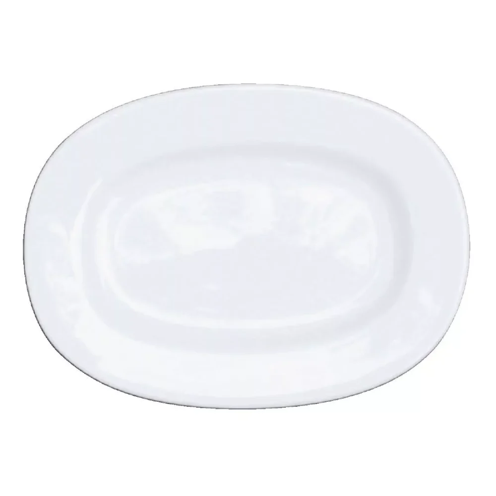 Churchill Alchemy Rimmed Oval Dishes 280mm (Pack of 6)