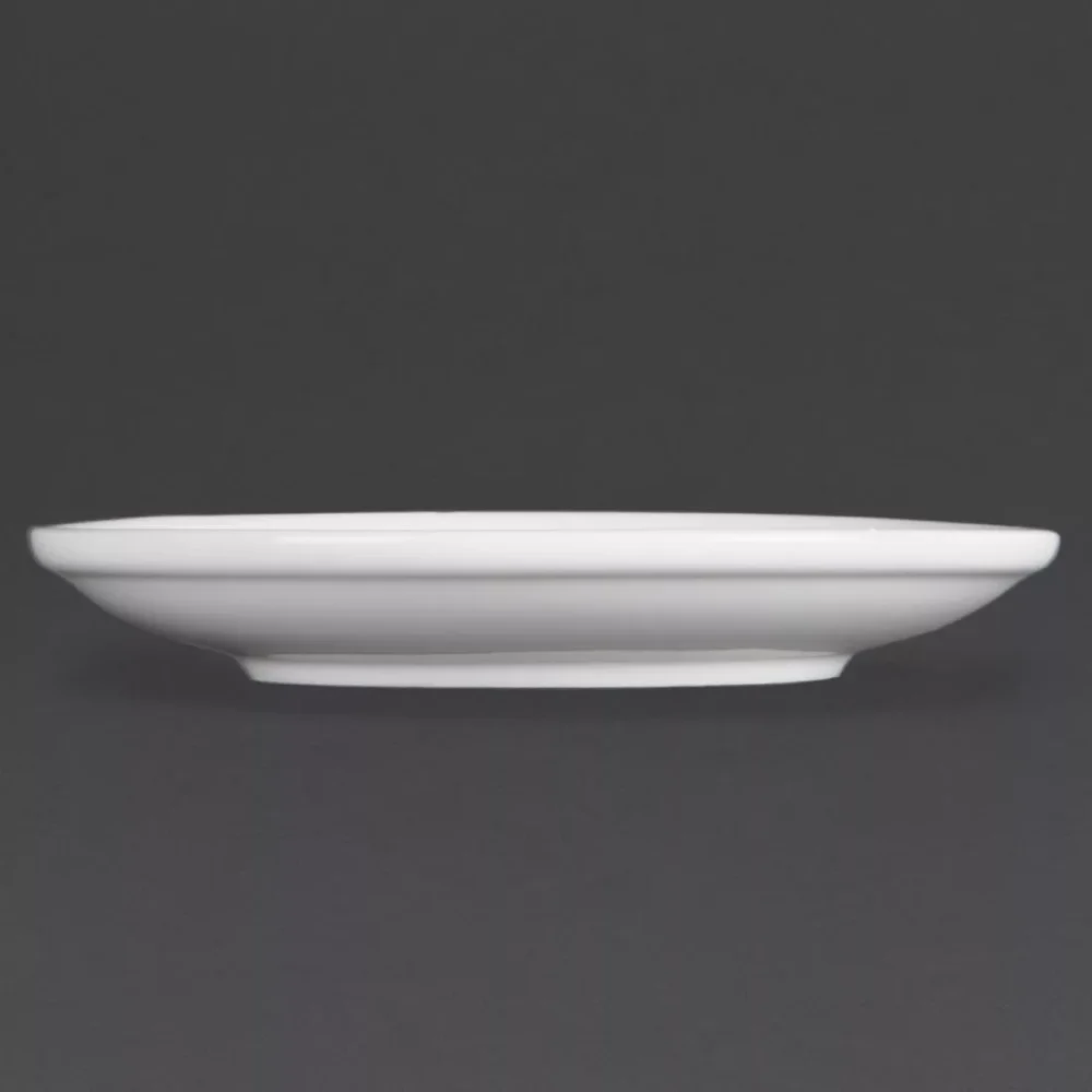 Olympia Whiteware Stacking Saucers 150mm (Pack of 12) - Image 6