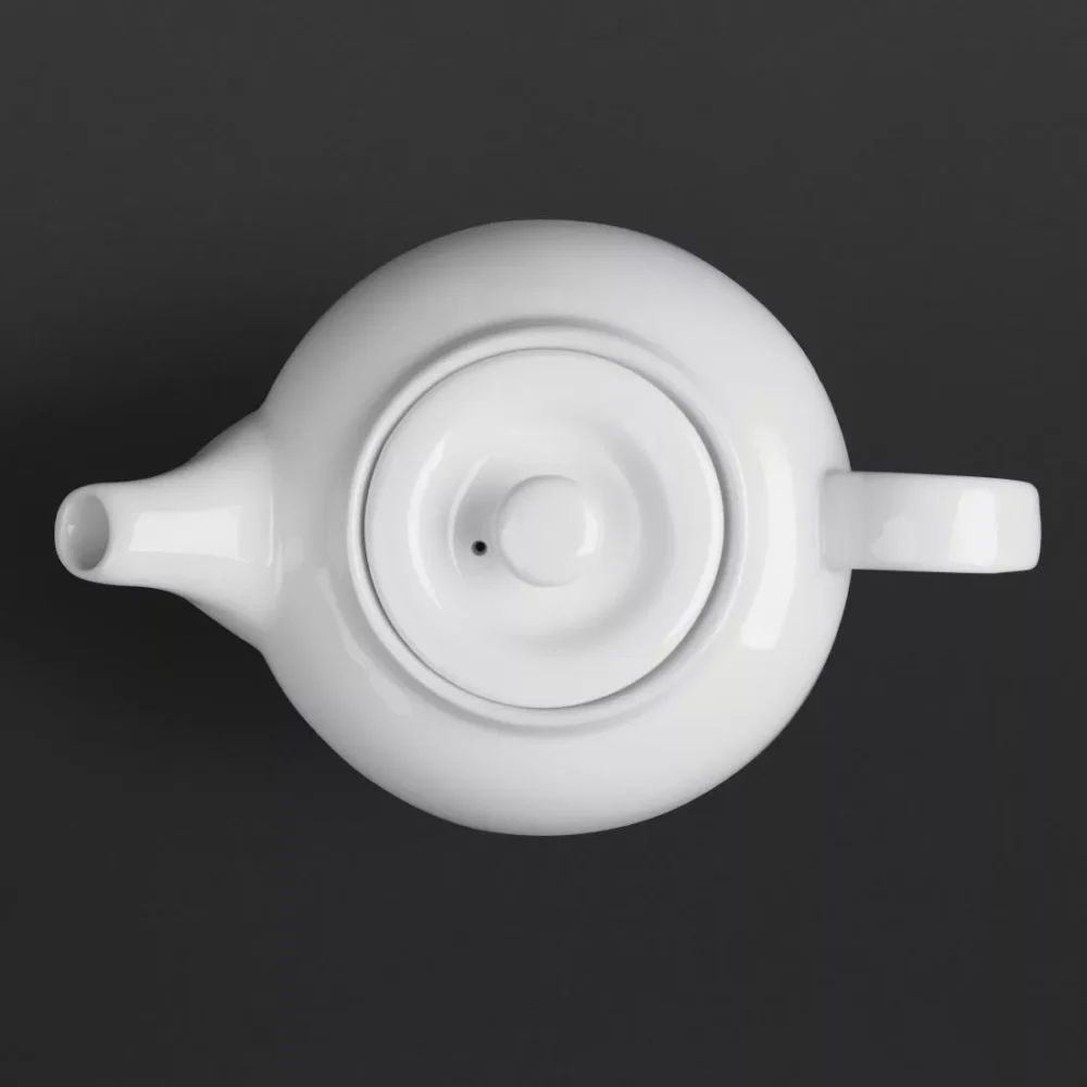 Olympia Whiteware Teapots 876ml (Pack of 4) - Image 6
