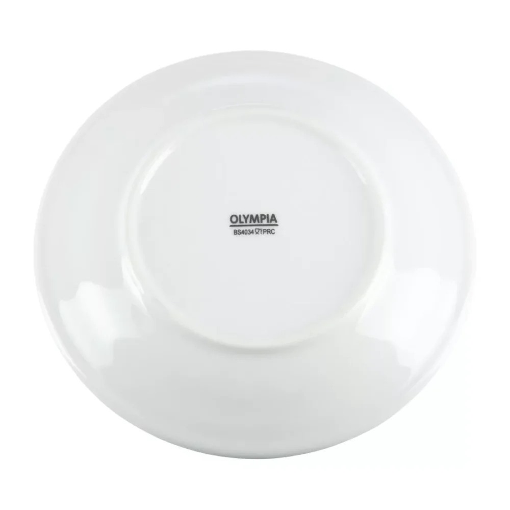 Olympia Whiteware Wide Rimmed Plates 165mm (Pack of 12) - Image 5