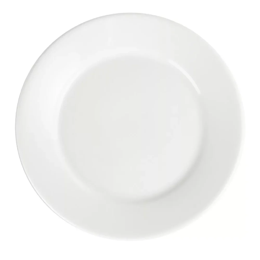 Olympia Whiteware Wide Rimmed Plates 230mm (Pack of 12) - Image 4