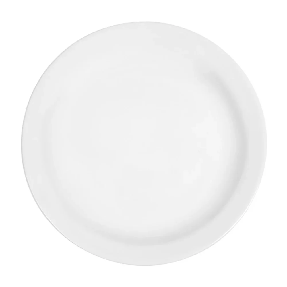 Olympia Whiteware Narrow Rimmed Plates 202mm (Pack of 12) - Image 2