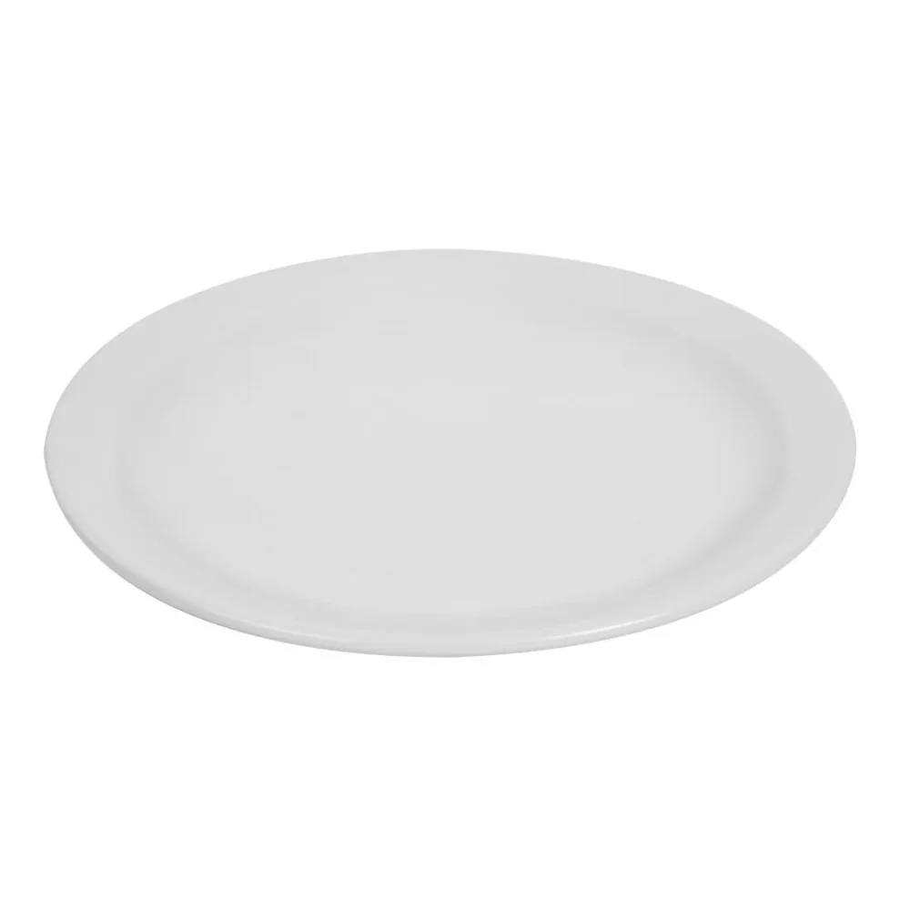Olympia Whiteware Narrow Rimmed Plates 202mm (Pack of 12) - Image 3