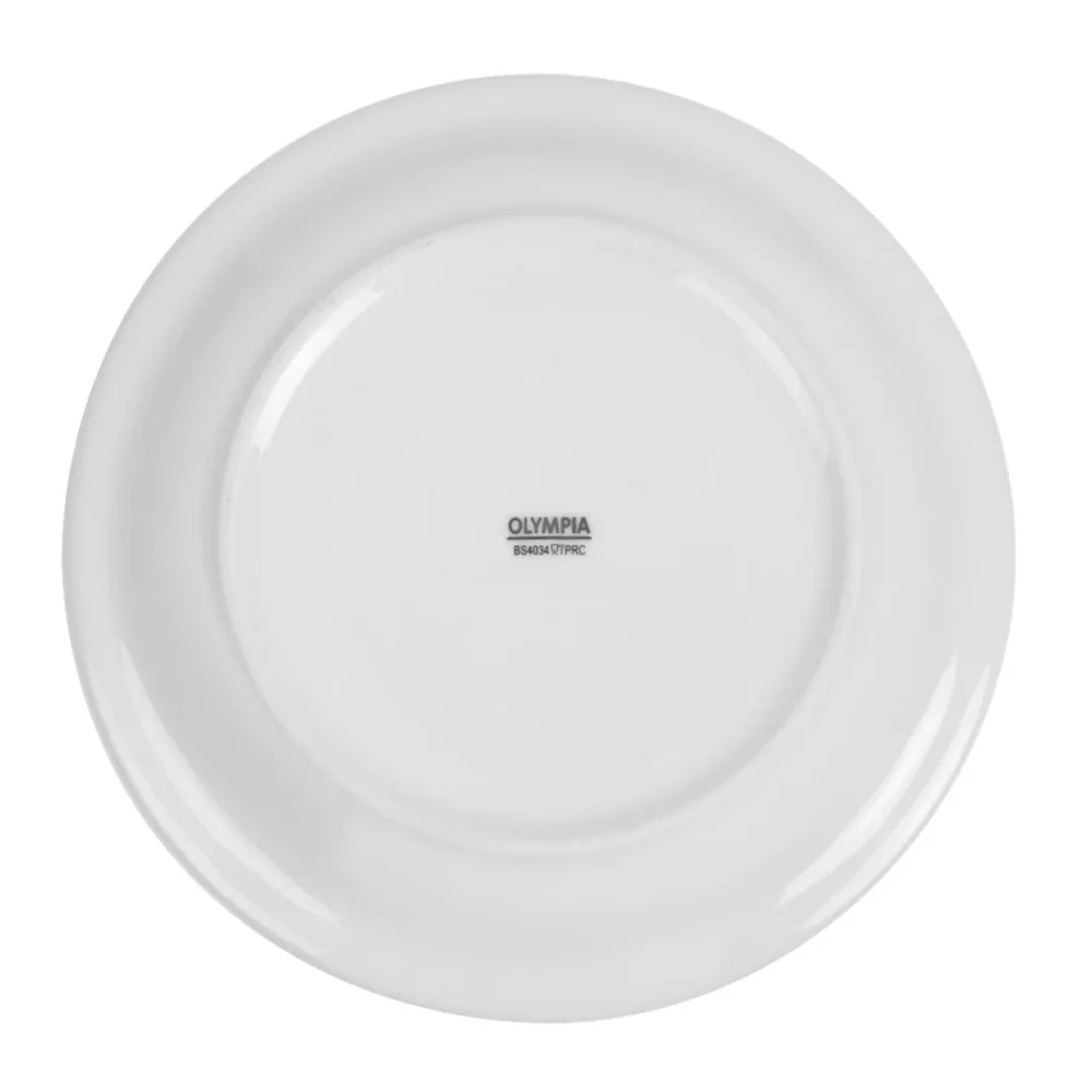 Olympia Whiteware Narrow Rimmed Plates 202mm (Pack of 12) - Image 6