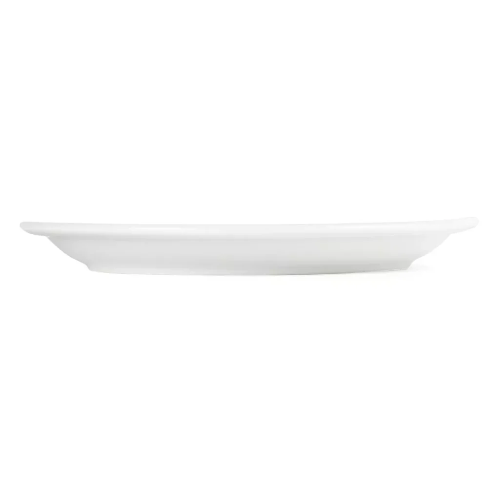 Olympia Whiteware Narrow Rimmed Plates 230mm (Pack of 12) - Image 3