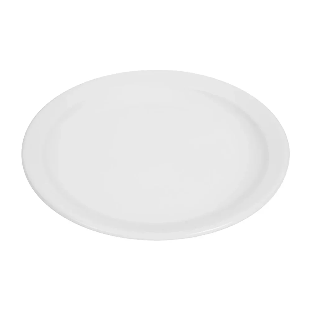 Olympia Whiteware Narrow Rimmed Plates 250mm (Pack of 12) - Image 3