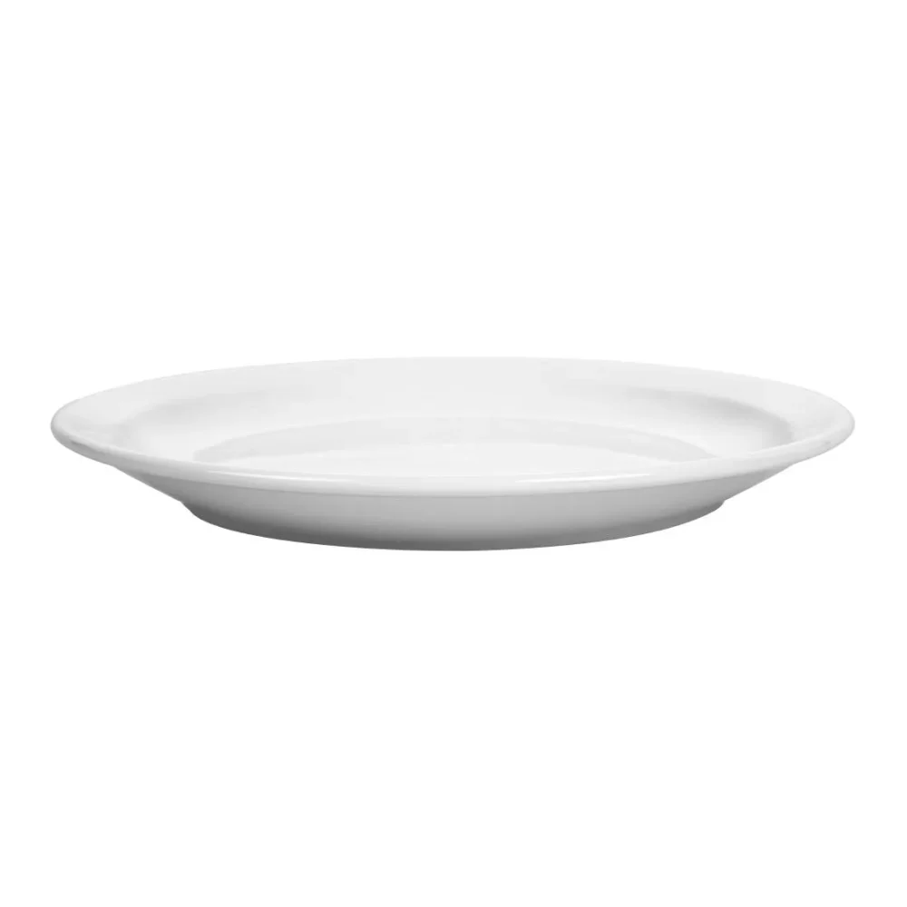 Olympia Whiteware Narrow Rimmed Plates 250mm (Pack of 12) - Image 4