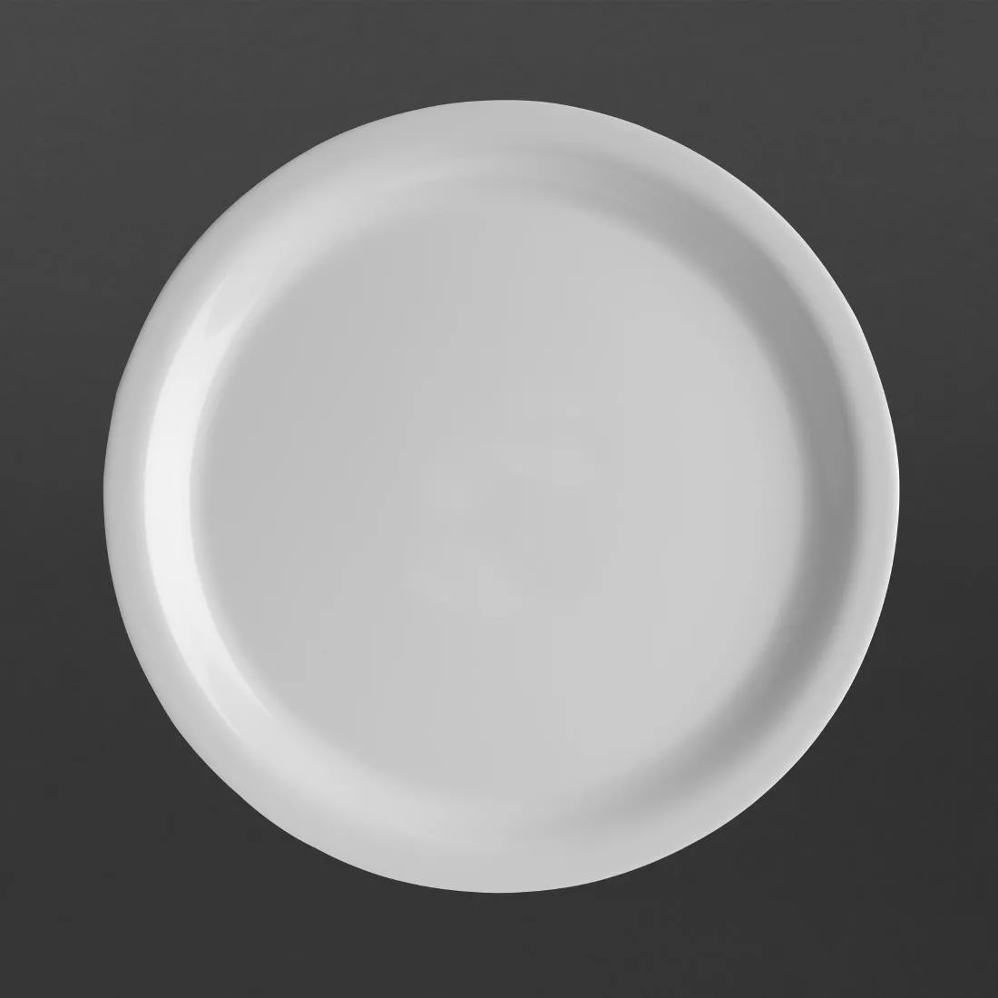 Olympia Kristallon Melamine Narrow Rimmed Plates 267mm (Pack of 12) - Image 3