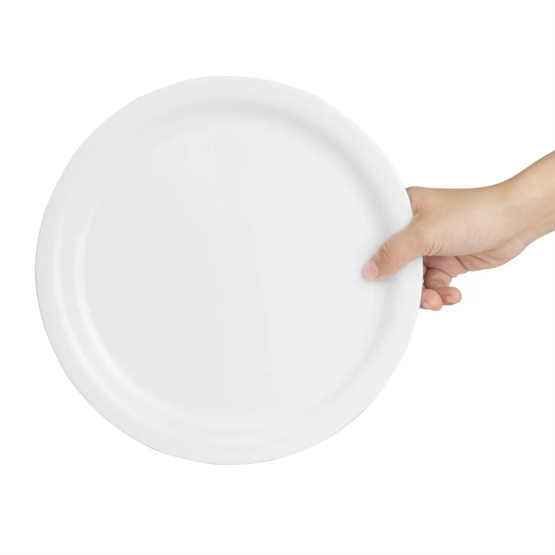 Olympia Kristallon Melamine Narrow Rimmed Plates 267mm (Pack of 12) - Image 6