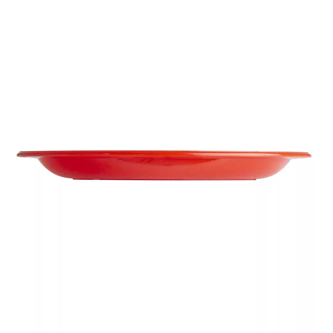 Olympia Kristallon Polycarbonate Plates Red 174mm (Pack of 12) - Image 2