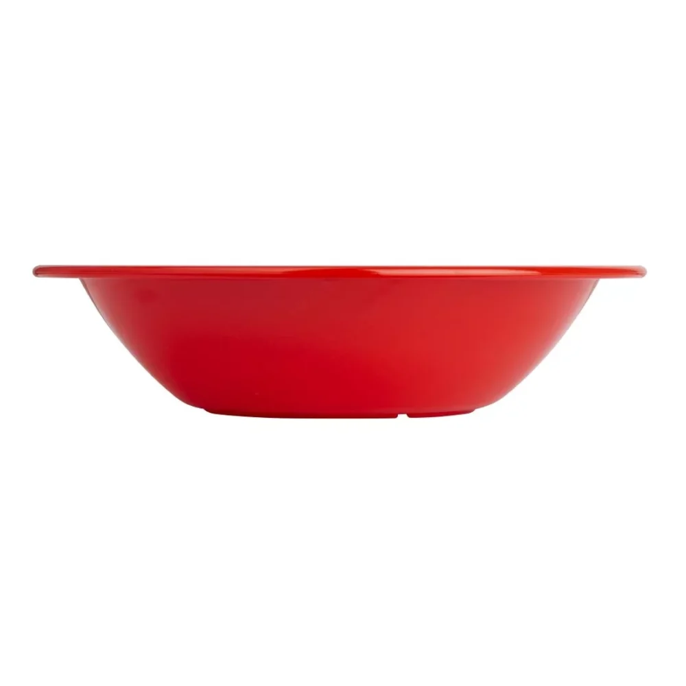 Olympia Kristallon Polycarbonate Bowls Red 174mm (Pack of 12) - Image 2