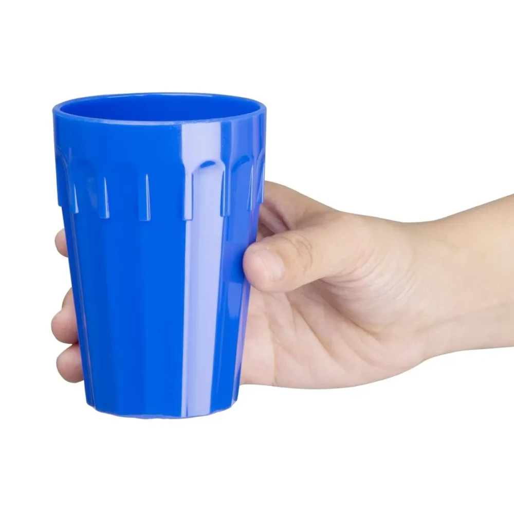 Olympia Kristallon Polycarbonate Tumblers Blue 253.8ml (Pack of 12) - Image 3