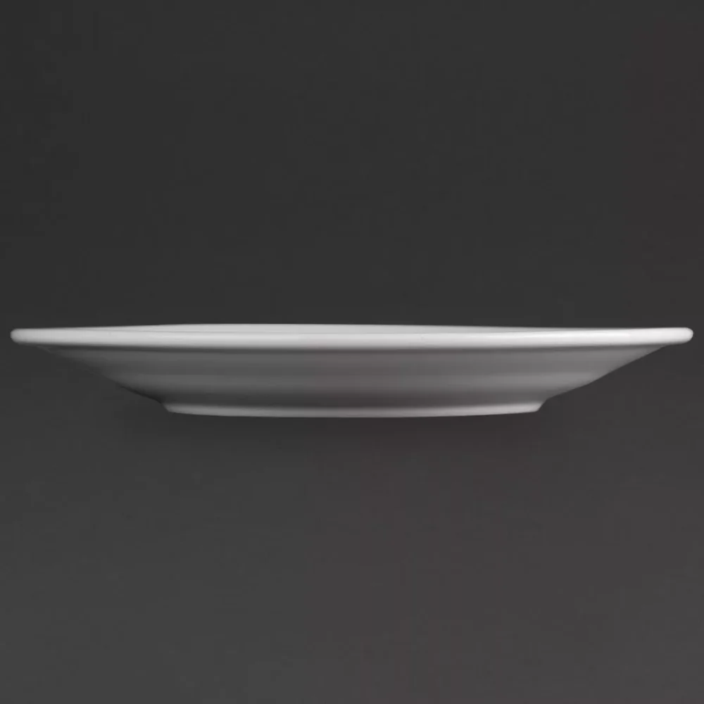Olympia Athena Wide Rimmed Plates 202mm White (Pack of 12) - Image 6