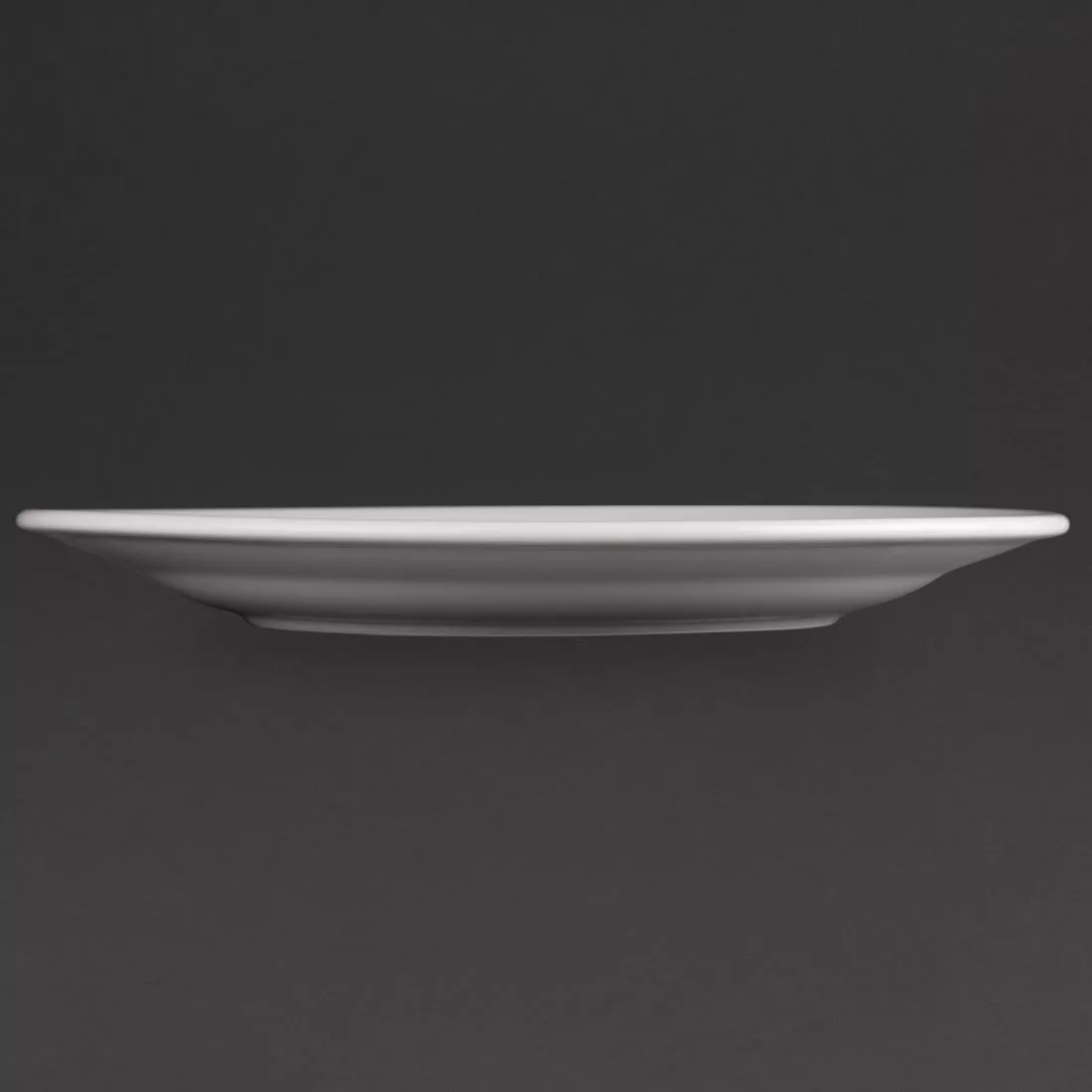 Olympia Athena Wide Rimmed Plates White 254mm (Pack of 12) - Image 5