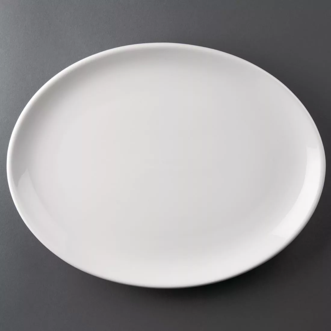 Olympia Athena Oval Coupe Plates 305 x 241mm (Pack of 6)