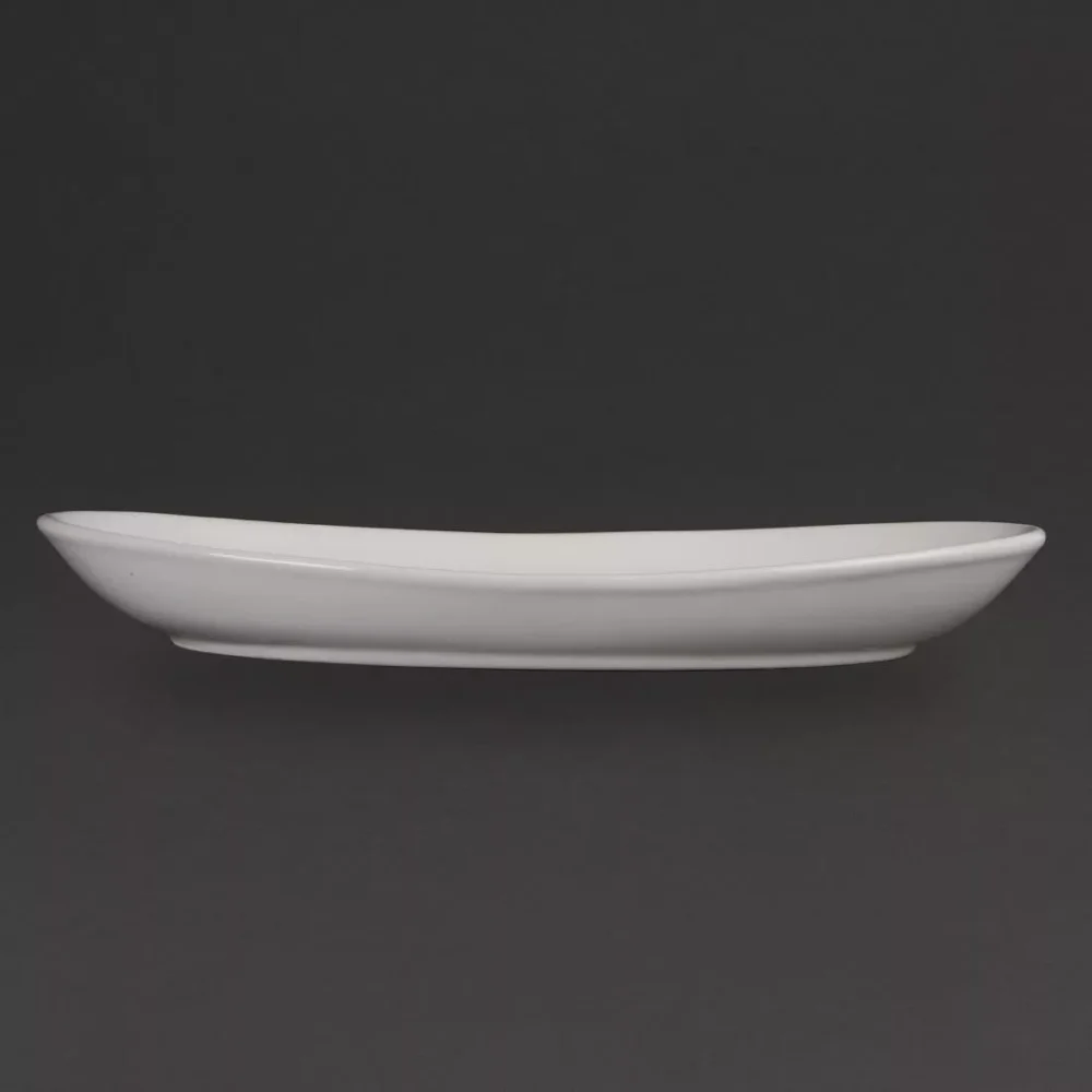 Olympia Whiteware French Deep Oval Plates 304mm (Pack of 4) - Image 3
