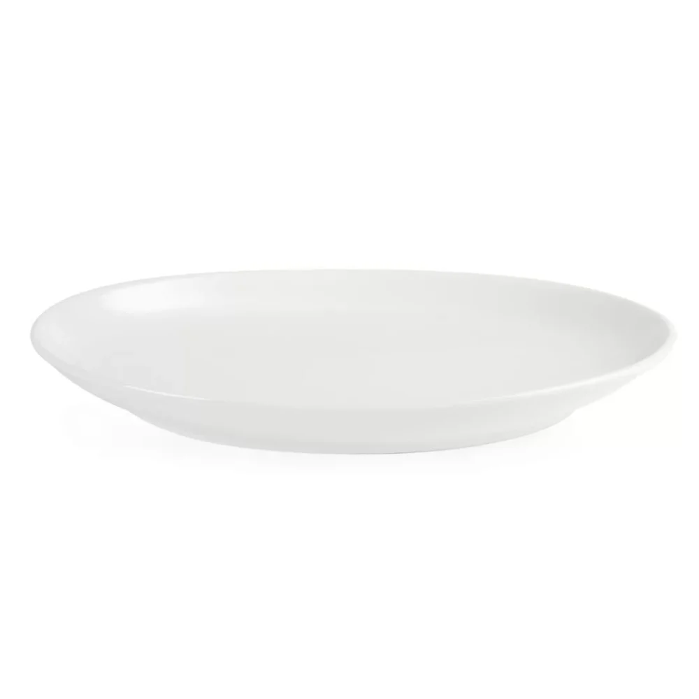Olympia Whiteware French Deep Oval Plates 365mm (Pack of 2) - Image 2