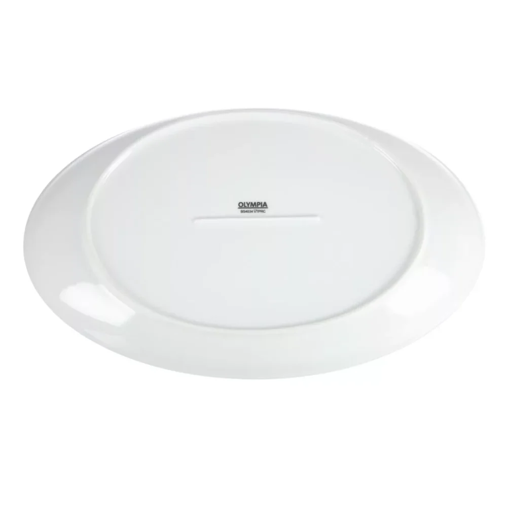 Olympia Whiteware French Deep Oval Plates 365mm (Pack of 2) - Image 6