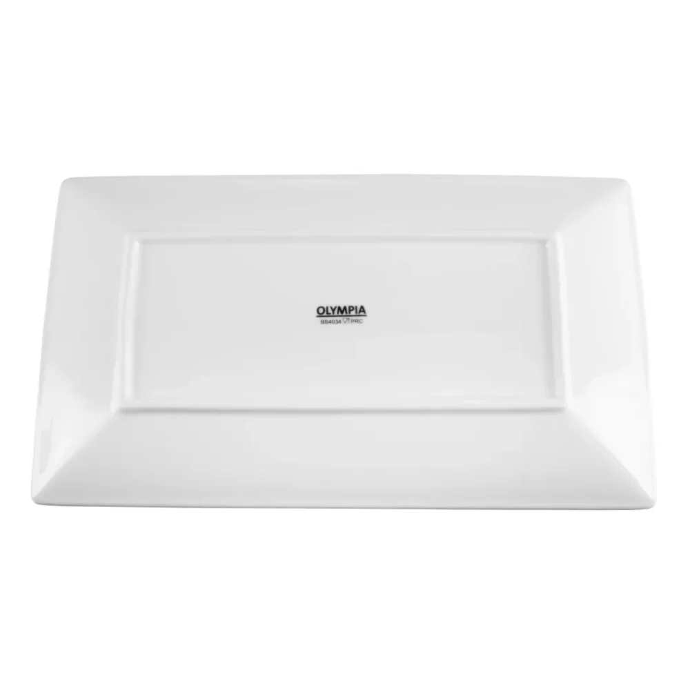 Olympia Whiteware Serving Rectangular Platters 310mm (Pack of 2) - Image 6