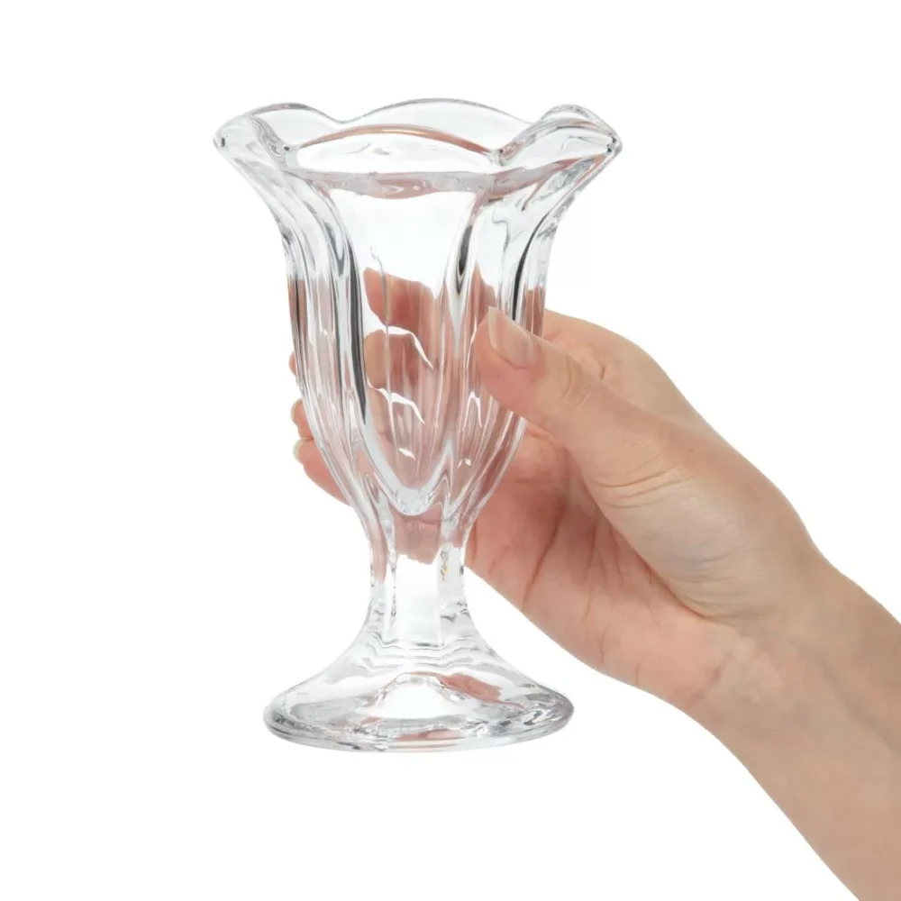 Olympia Traditional Tall Sundae Glasses 185ml (Pack of 6) - Image 4