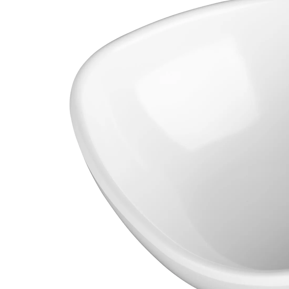 Olympia Kristallon Melamine Rounded Square Bowls 275ml (Pack of 6) - Image 4