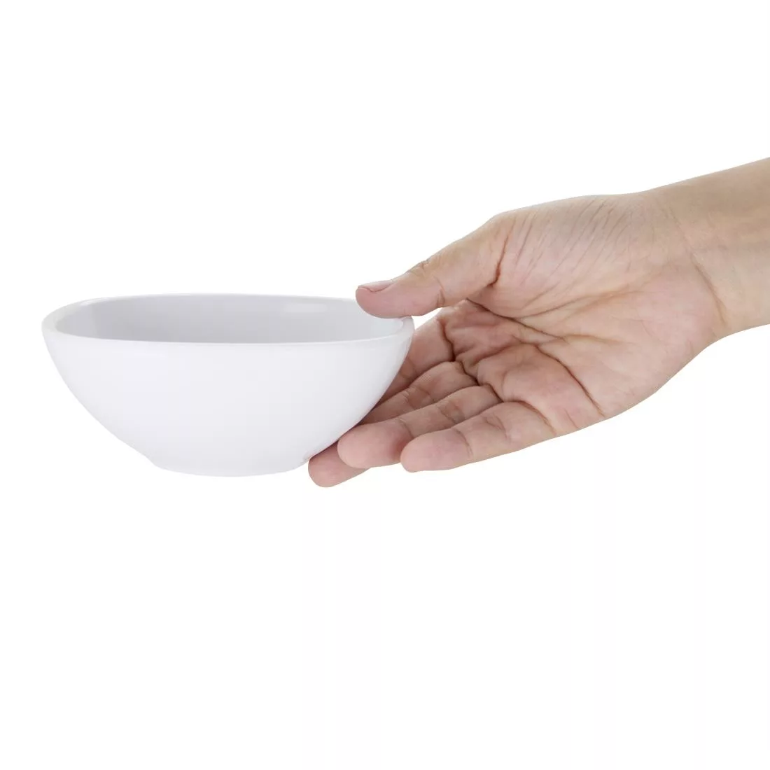 Olympia Kristallon Melamine Rounded Square Bowls 275ml (Pack of 6) - Image 5