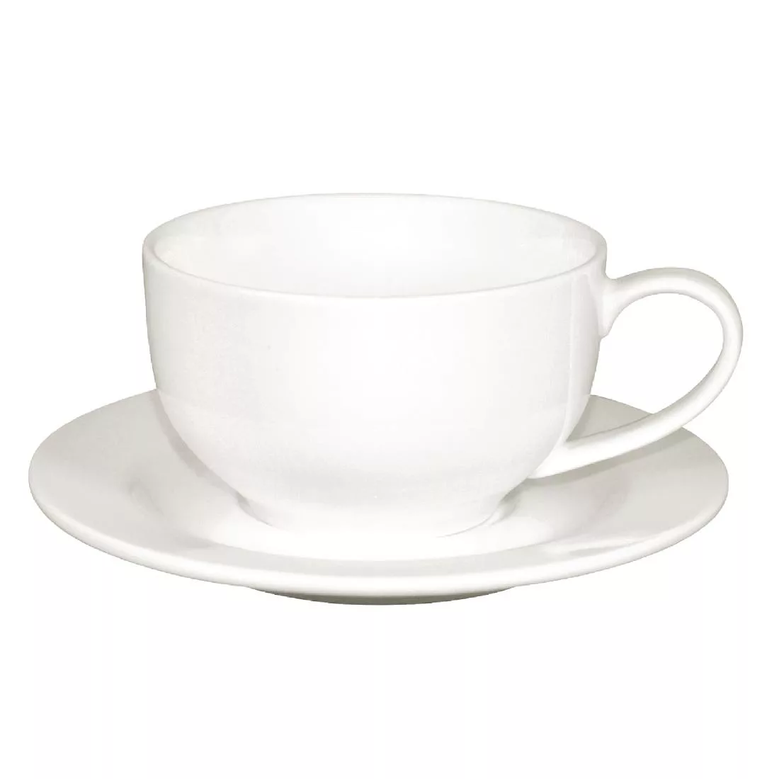 Olympia Lumina Round Saucers White 143mm (Pack of 6) - Image 6