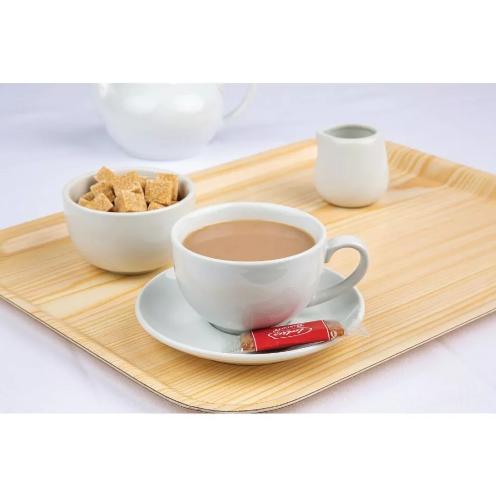 Olympia Whiteware Elegant Saucers 148mm (Pack of 12) - Image 2
