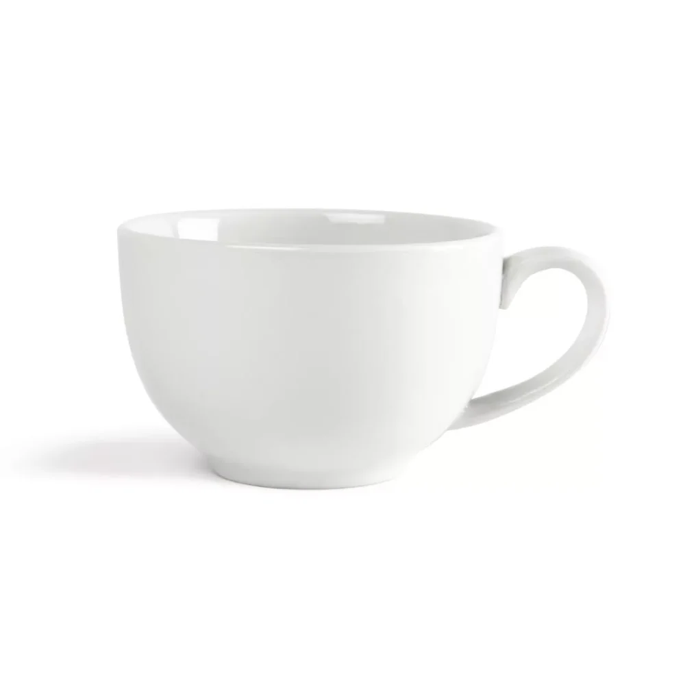 Olympia Whiteware Elegant Cups 230ml 8oz (Pack of 12) - Image 5