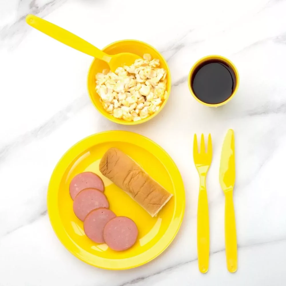 Olympia Kristallon Polycarbonate Bowls Yellow 103mm (Pack of 12) - Image 3