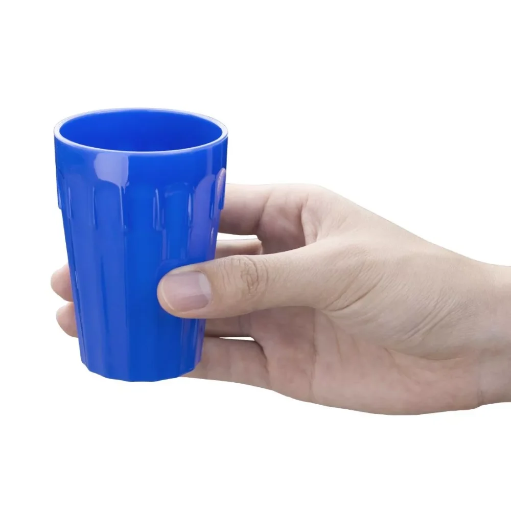Olympia Kristallon Polycarbonate Tumblers Blue 141.3ml (Pack of 12) - Image 5