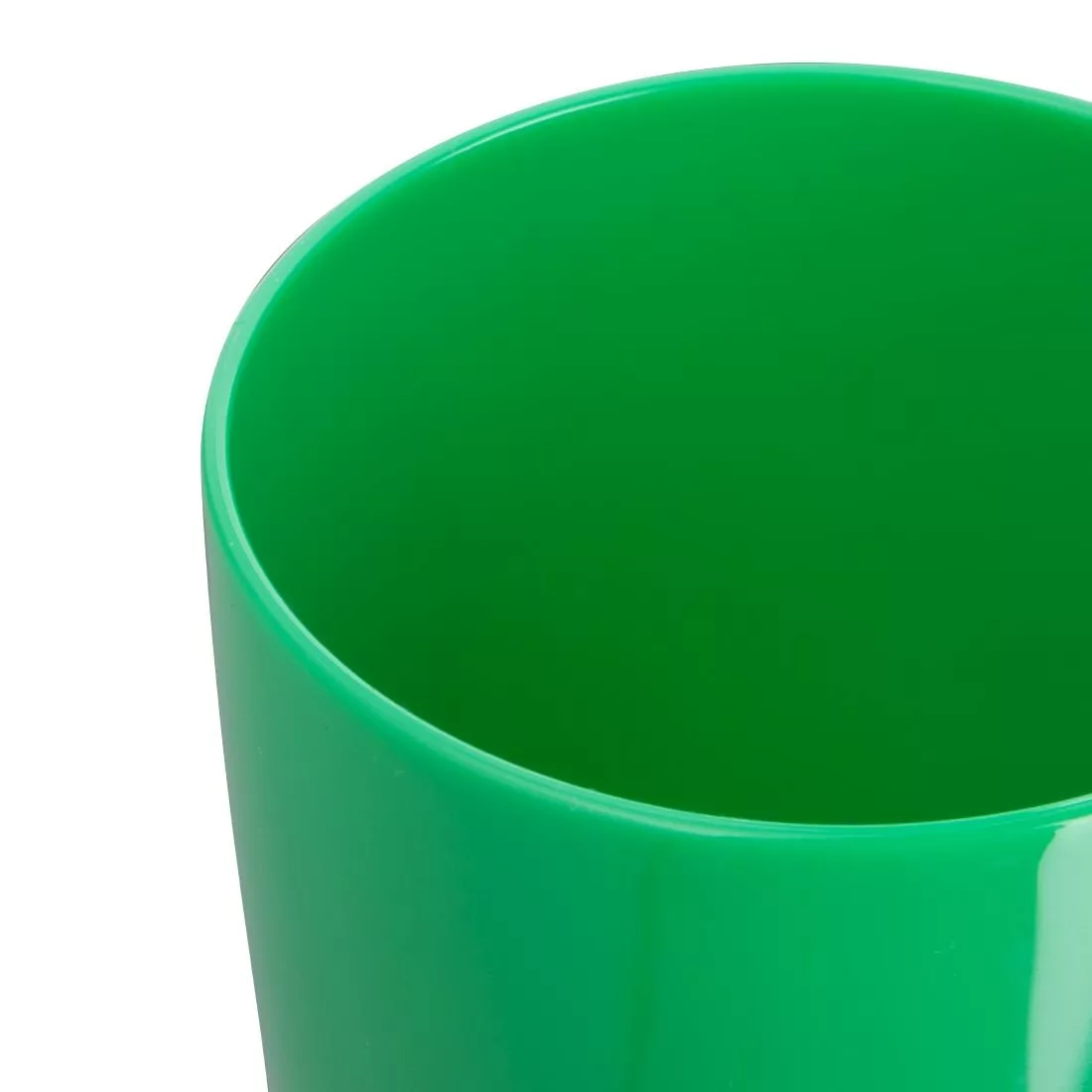 Olympia Kristallon Polycarbonate Handled Beakers Green 348.7ml (Pack of 12) - Image 3
