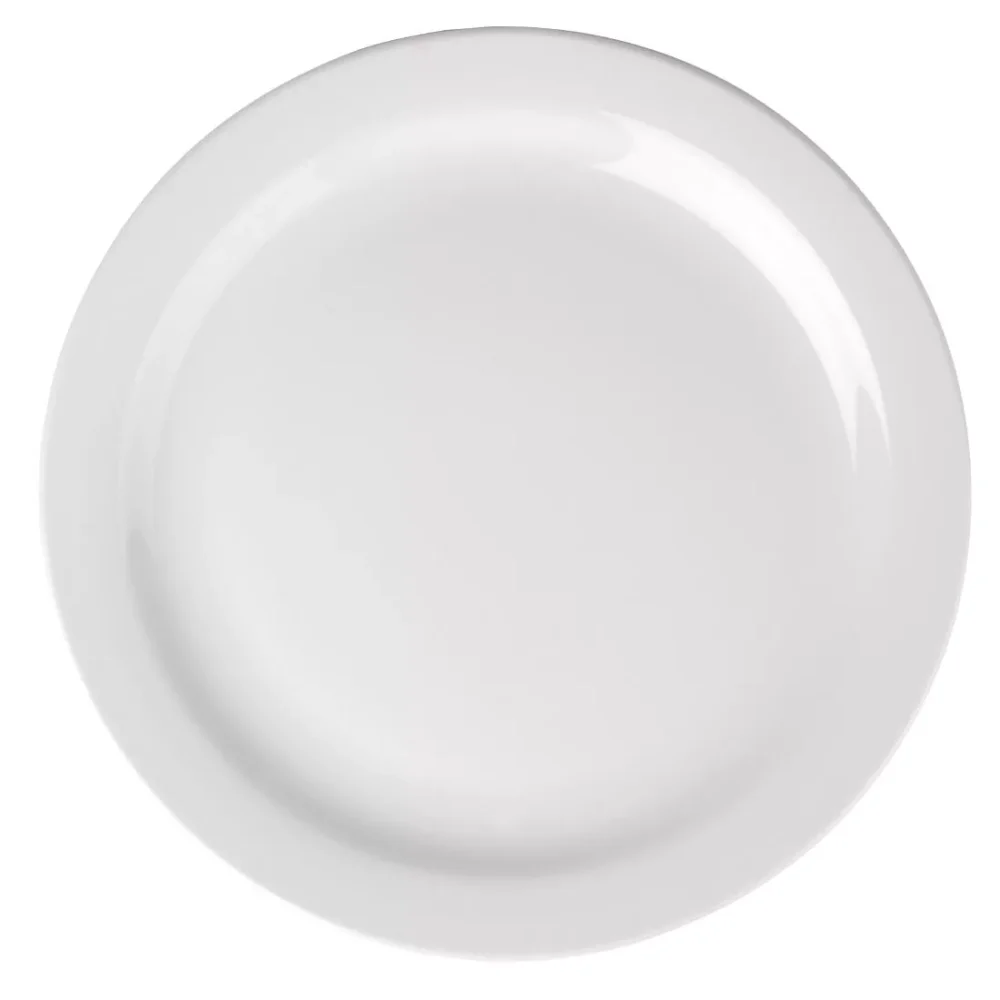 Olympia Athena Narrow Rimmed Plates 226mm (Pack of 12) - Image 2