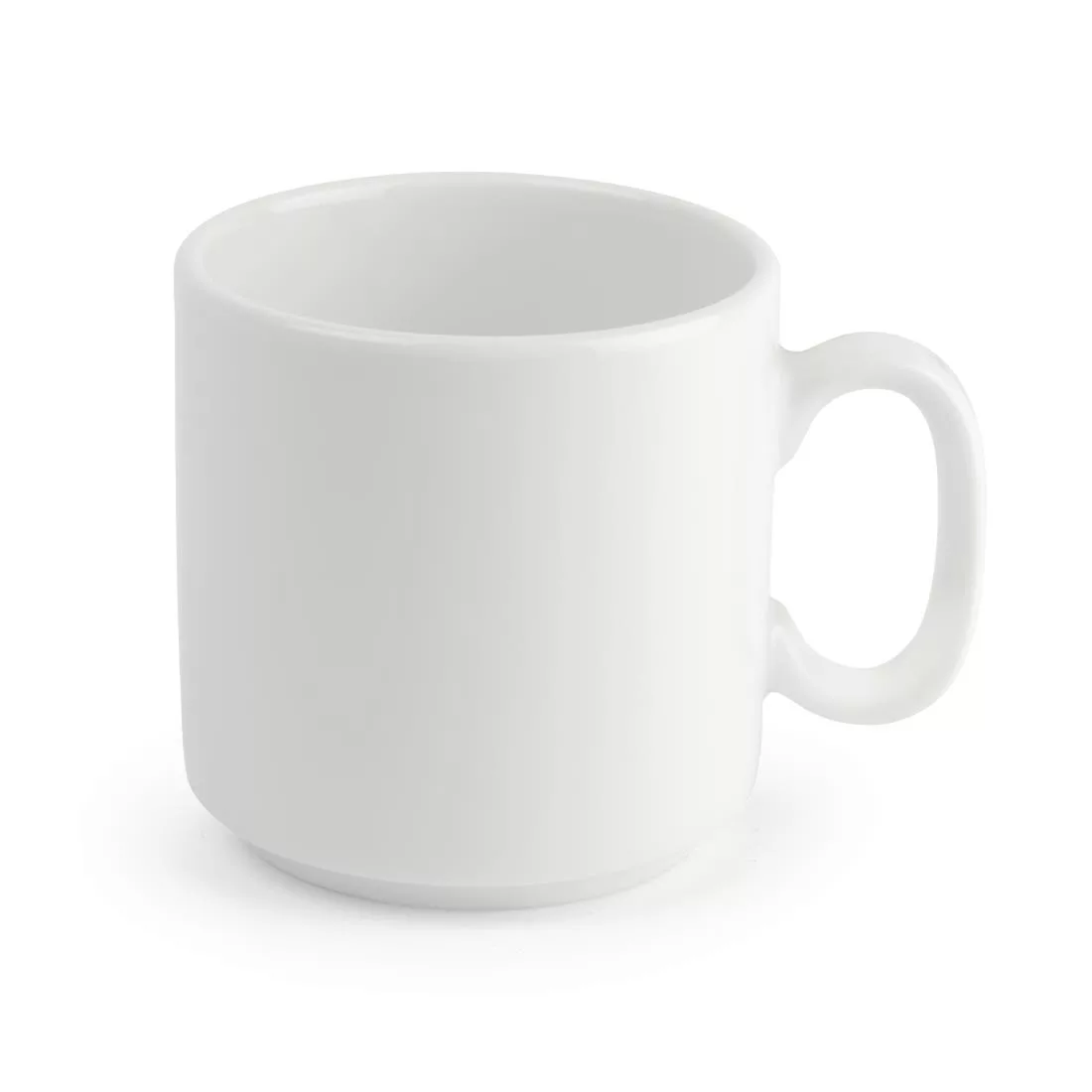 Royal Porcelain Classic White China Mugs 330ml (Pack of 12) - Image 2
