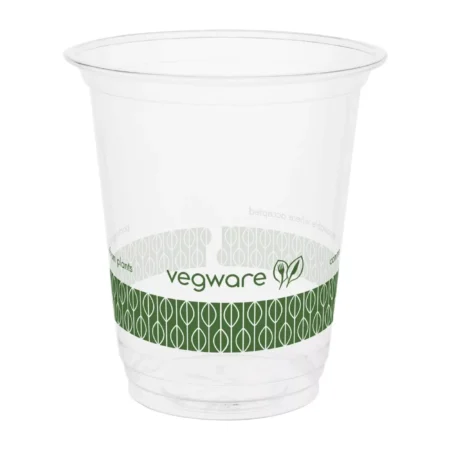 Vegware Compostable PLA Slim Cold Cups 200ml / 7oz (Pack of 1000)