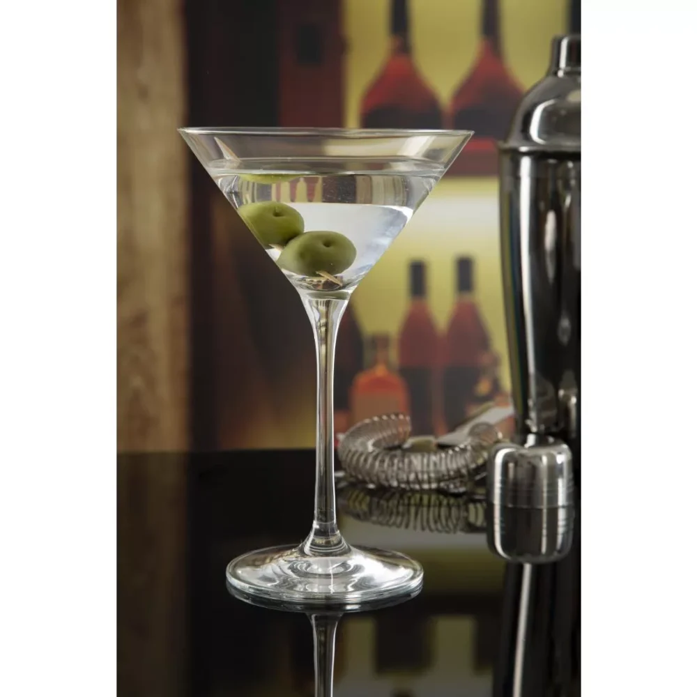 Olympia Campana One Piece Crystal Martini Glass 260ml (Pack of 6) - Image 8