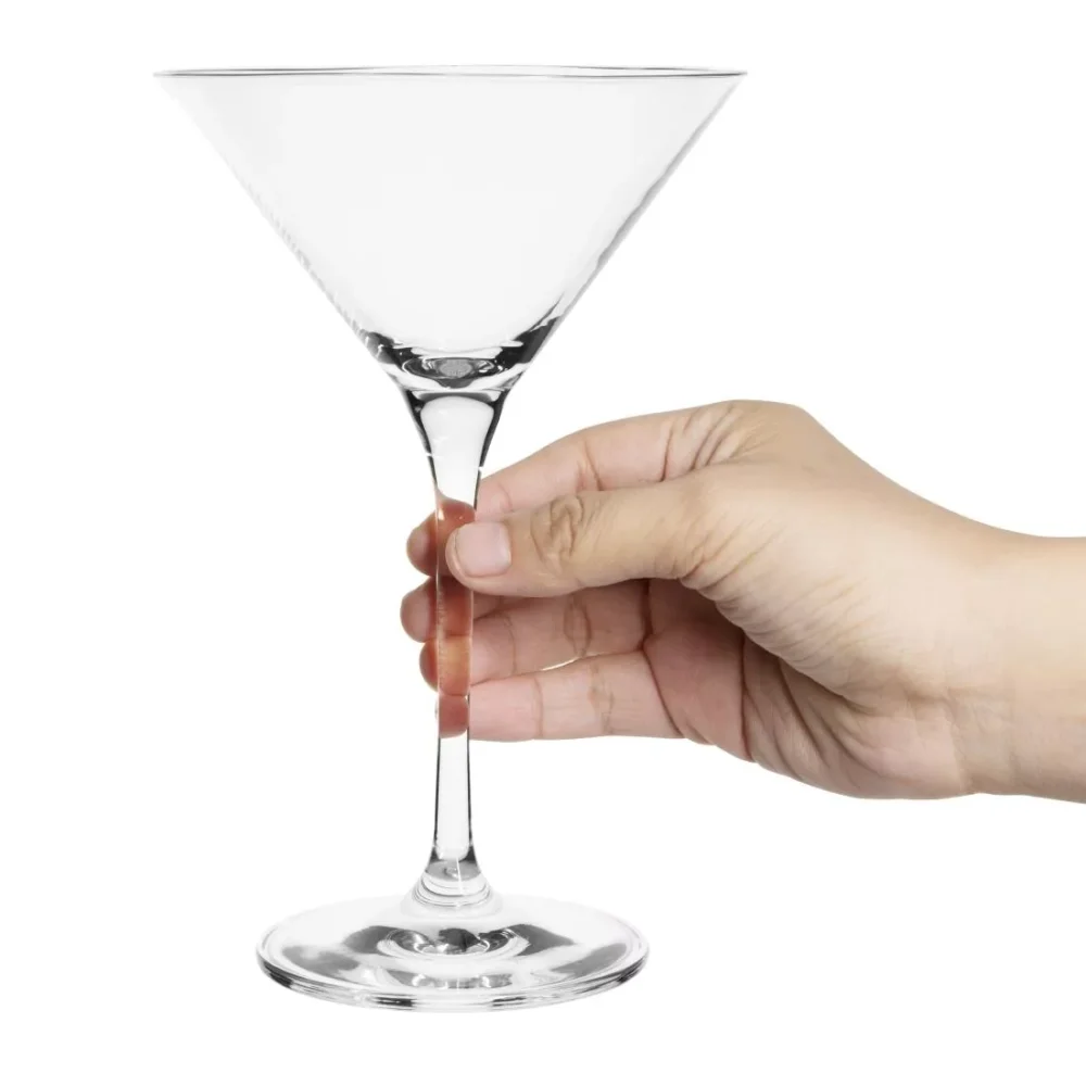 Olympia Campana One Piece Crystal Martini Glass 260ml (Pack of 6) - Image 9