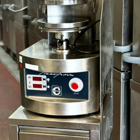 Cuppone LLKP30 Dough Press Bevelled Plate - with free stand