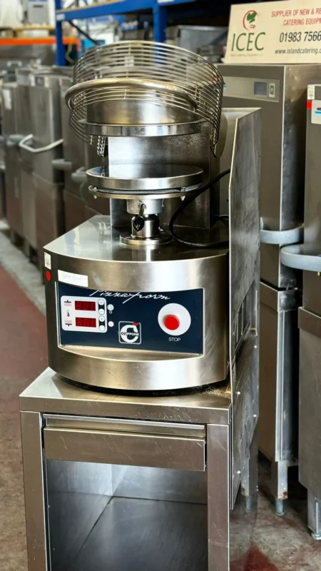 Cuppone LLKP30 Dough Press Bevelled Plate - with free stand