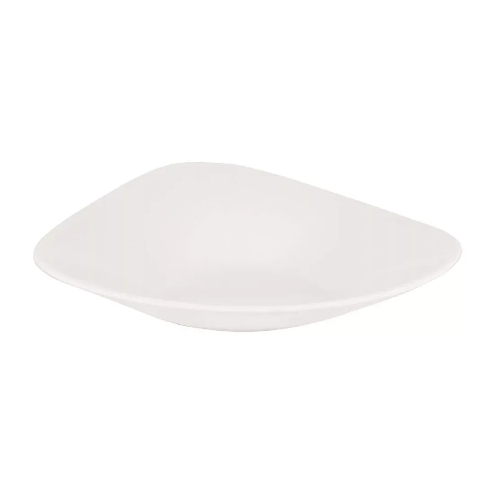 Churchill Lotus Triangular Shallow Bowls White 238mm (Pack of 12) - Image 4