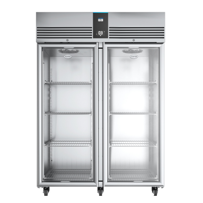 Foster EP1440G/41-494 EcoPro G3 Glass Double Door Upright Refrigerated Cabinet  1350 Litres