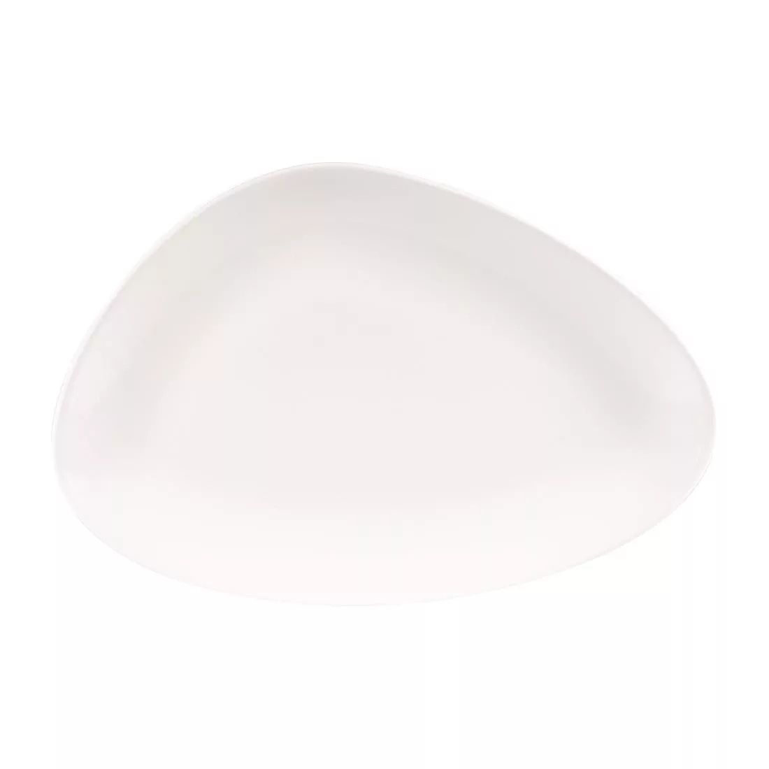 Churchill Lotus Triangular Plates White 300mm (Pack of 6) - Image 2
