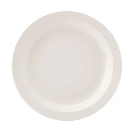 Utopia Pure White Narrow Rim Plates 254mm (Pack of 18)