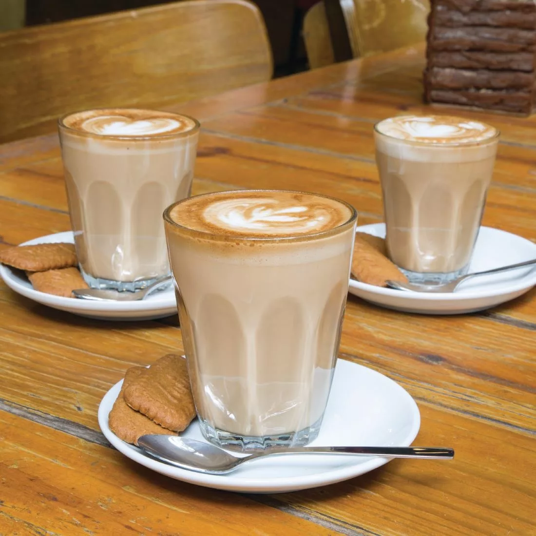 Olympia Toughened Tumbler Glass - 230ml 8oz (Box 12) - Image 7