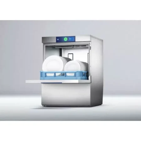 Hobart FXSW-10B 500mm Basket Frontloading Commercial Dishwasher with Chemical Pump  Integral Water Softener & Drain Pump  18 Plates