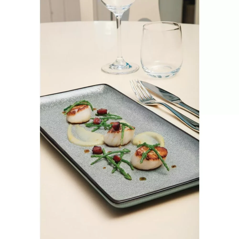 Olympia Mineral Rectangular Plates 335mm (Pack of 4) - Image 4