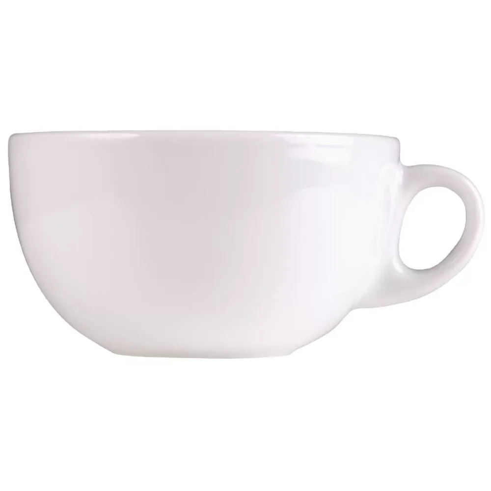 Churchill Art de Cuisine Menu Porcelain Cappuccino Cups 341ml (Pack of 6)
