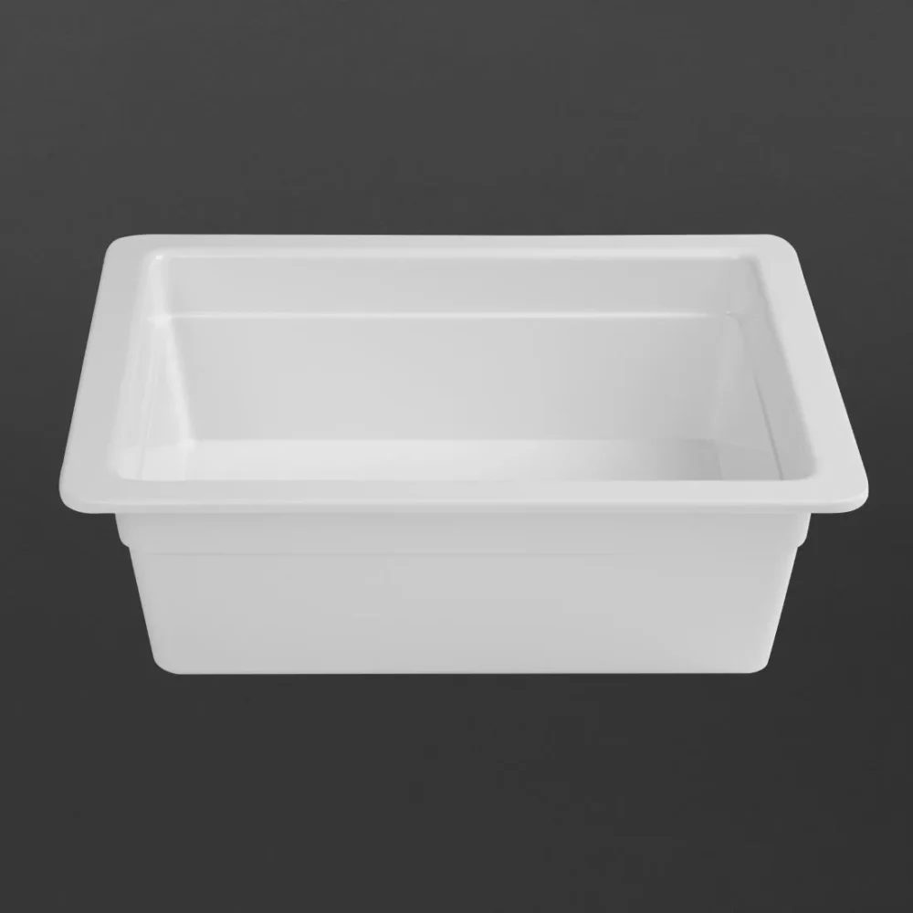 Olympia Kristallon Melamine 1/2 Gastronorm Dish 100mm - Image 3