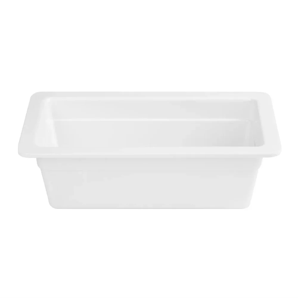 Olympia Kristallon Melamine 1/3 Gastronorm Dish 100mm - Image 2