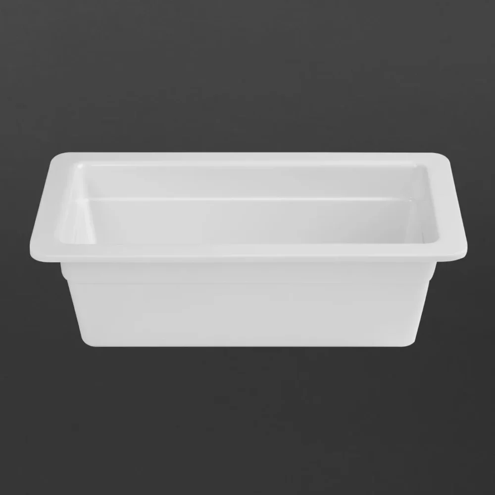 Olympia Kristallon Melamine 1/3 Gastronorm Dish 100mm - Image 3